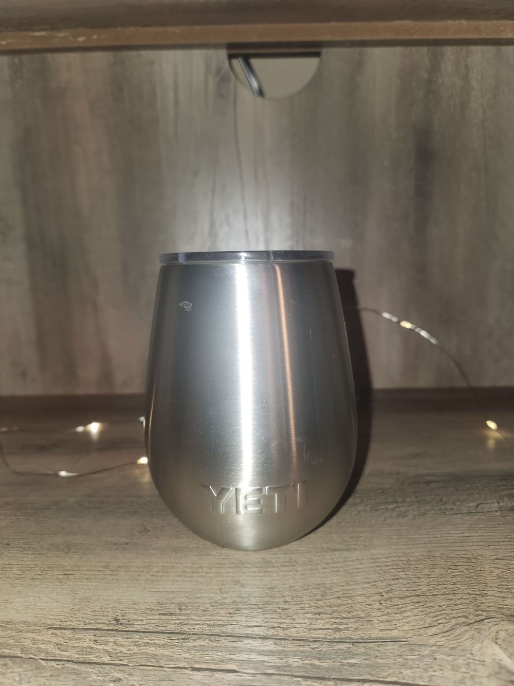 YETI Stainless Steel Silver Rambler 10 oz Wine Tumbler